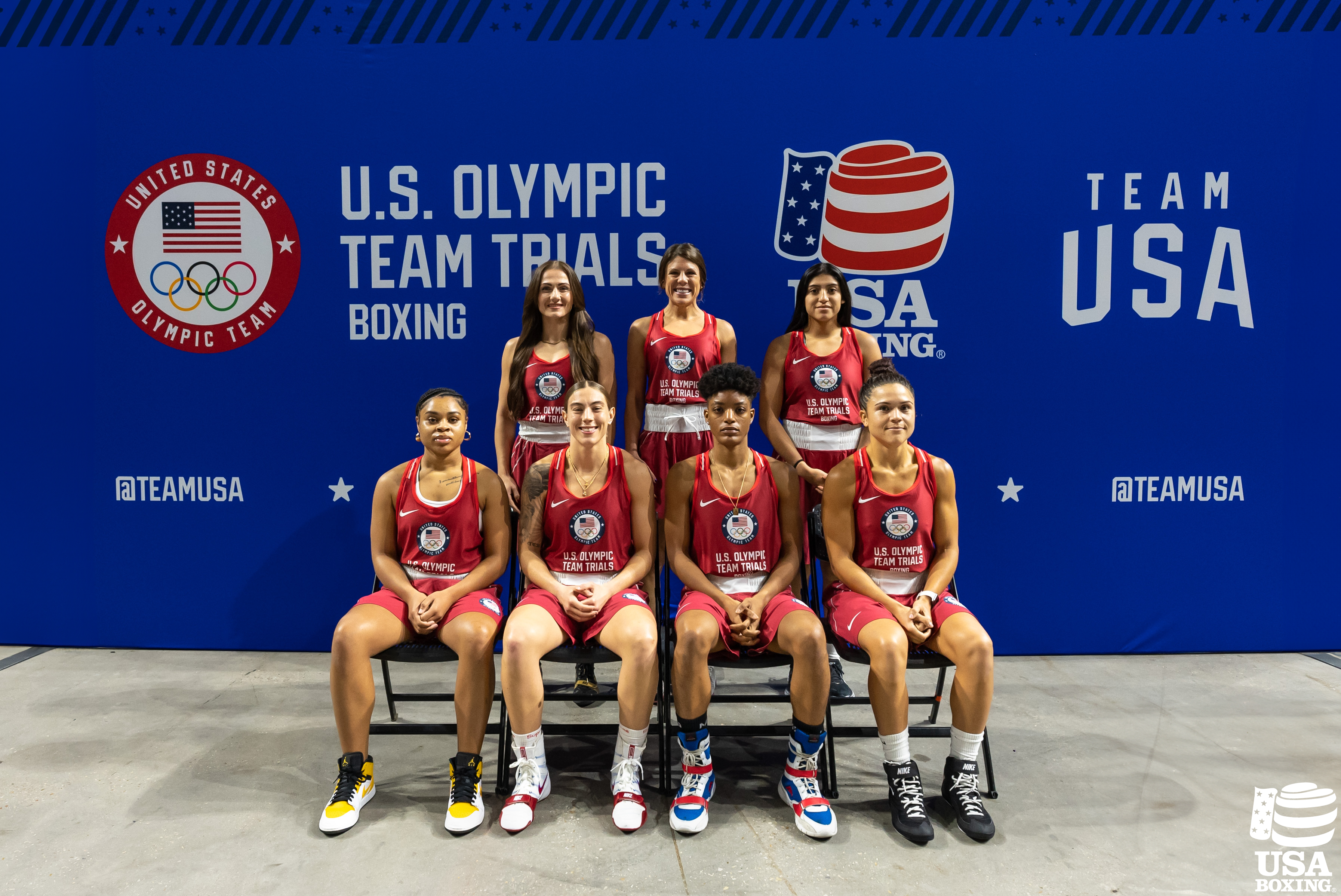 Nike top usa boxing